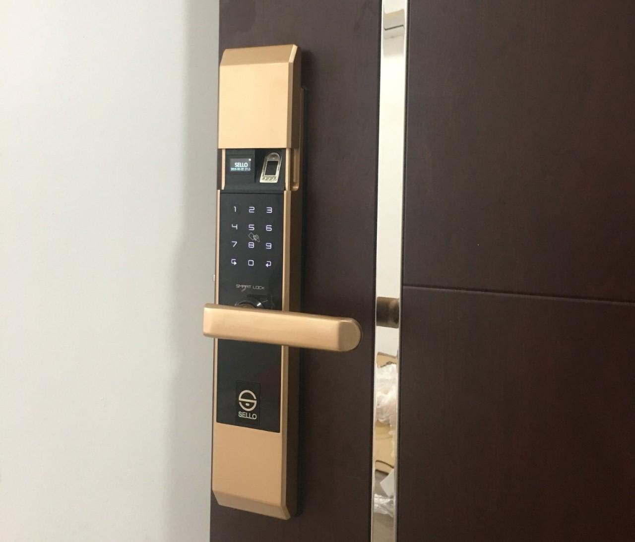 Mẫu khóa lắp đặt tại chung cư hateco xuân phương