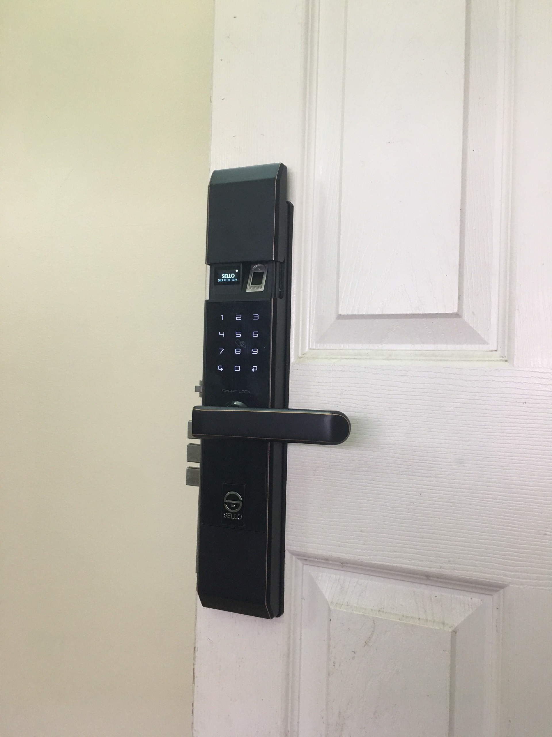 Lắp đặt khóa SELLO B101 Black tại Chung cư An Lạc - Mỹ Đình