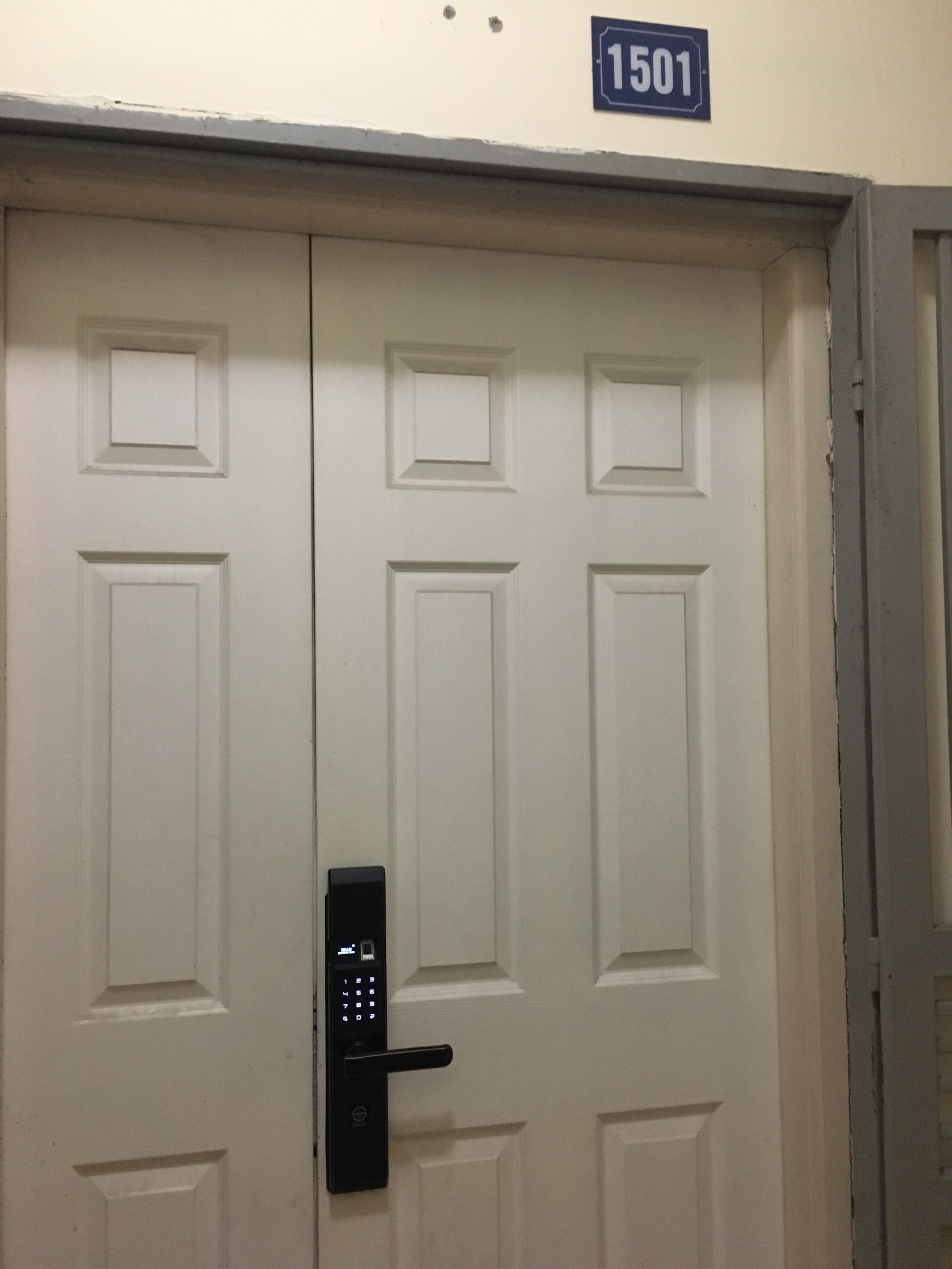 Lắp đặt khóa SELLO B101 Black tại Chung cư An Lạc - Mỹ Đình