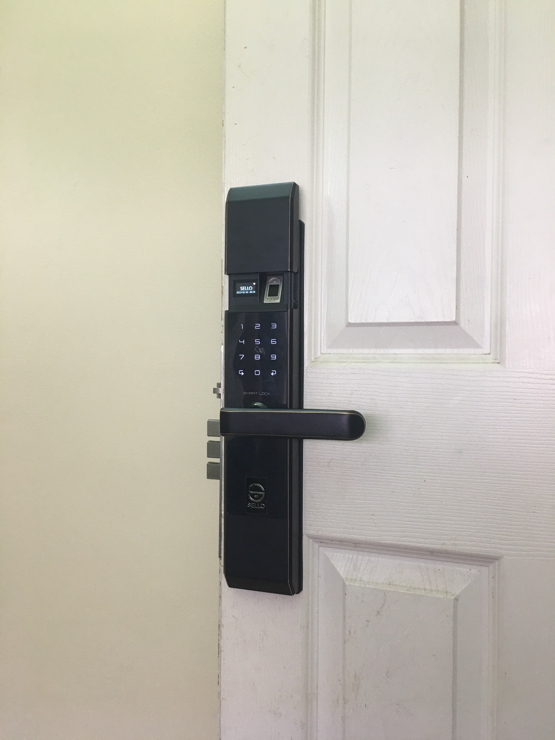 Lắp đặt khóa SELLO B101 Black tại Chung cư An Lạc - Mỹ Đình