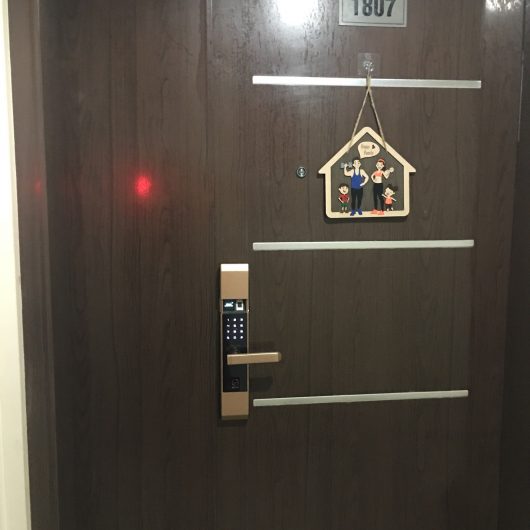 Lắp khóa SELLO cho căn 1807 tại Chung cư N04B Ngoại Giao Đoàn