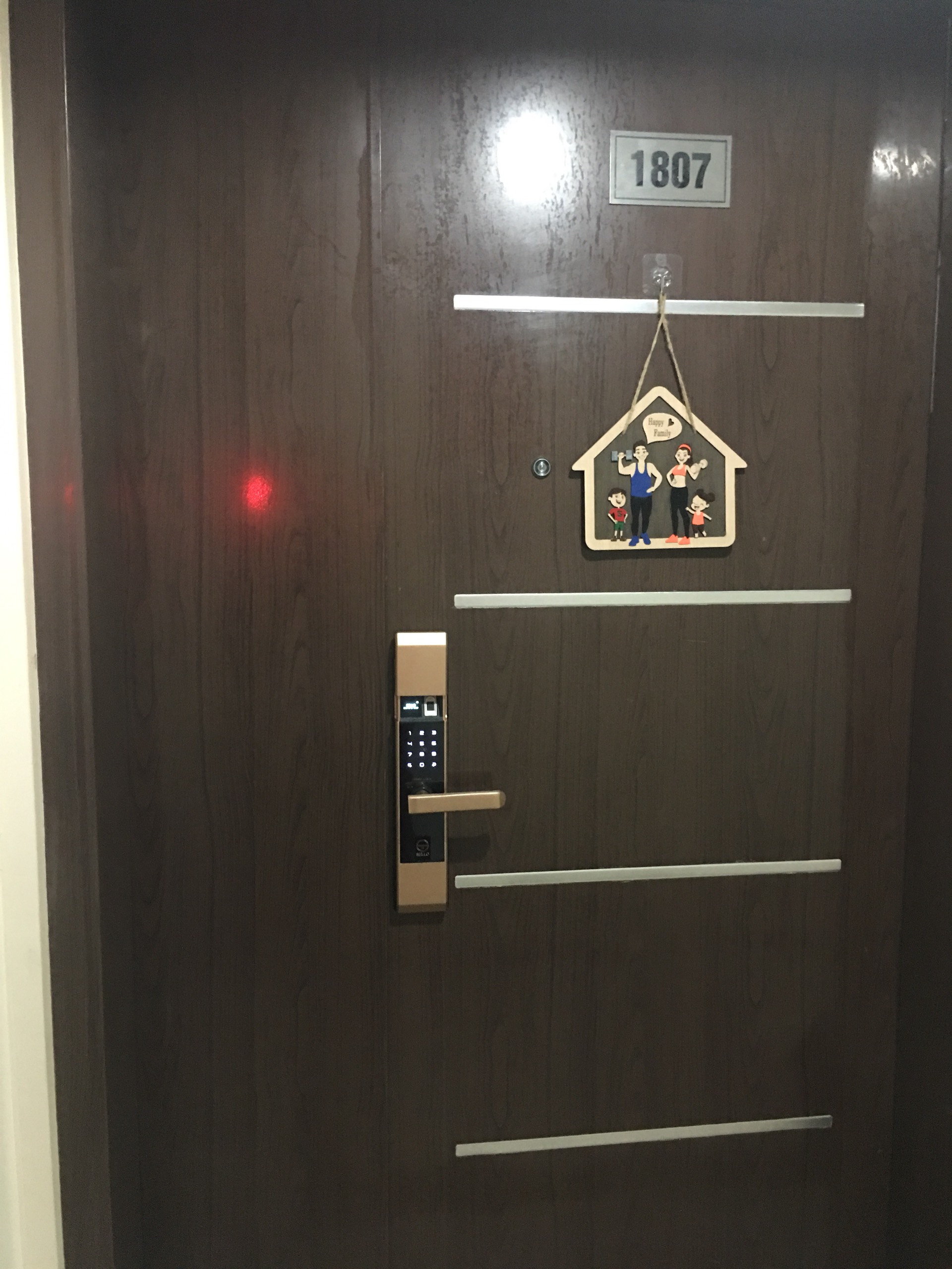 Lắp khóa SELLO cho căn 1807 tại Chung cư N04B Ngoại Giao Đoàn