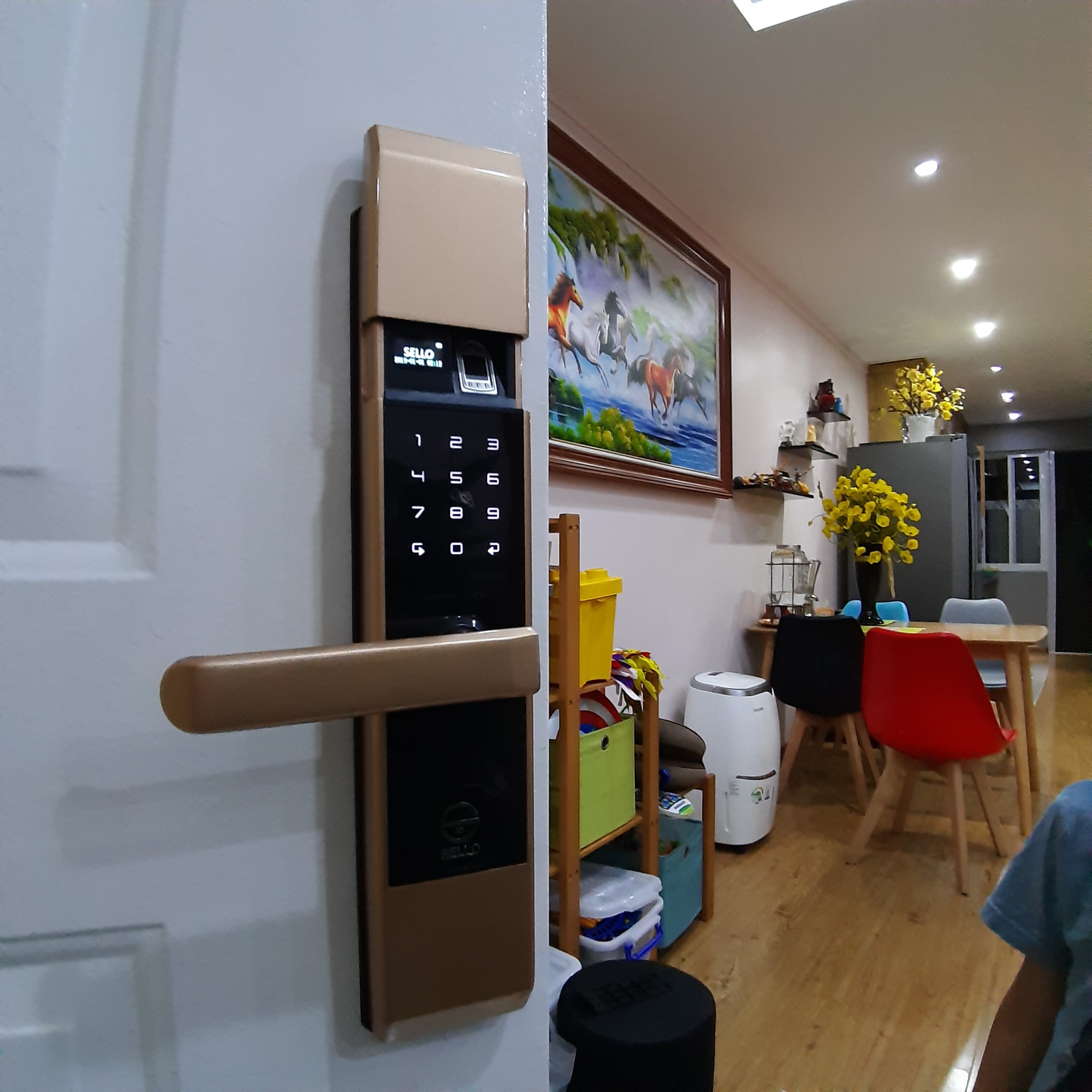 Quá trình lắp dặt khóa SELLo