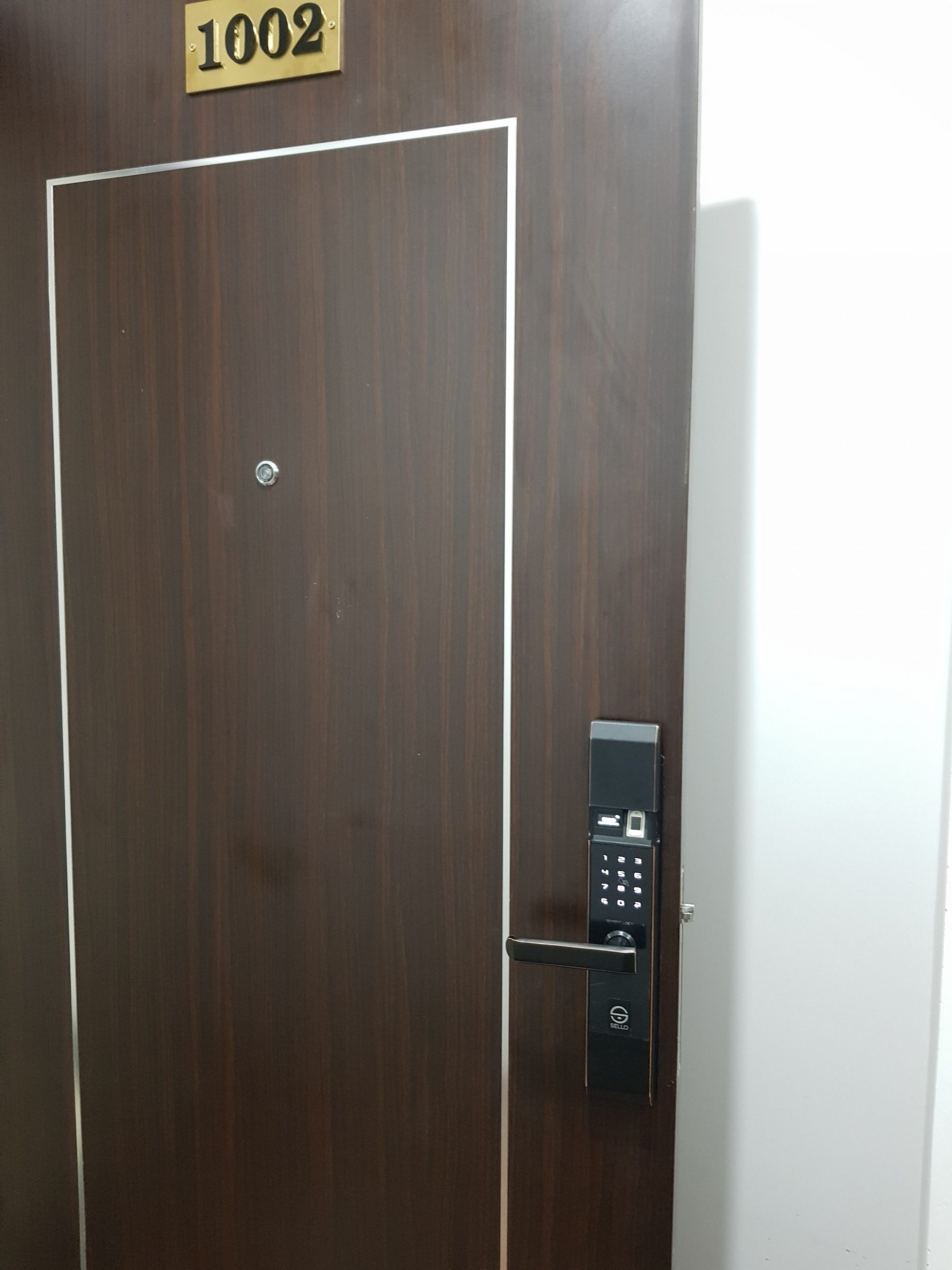 Lắp đặt khóa SELLO B101 Black tại chung cư ICID - Lê Trọng Tấn, Hà Đông