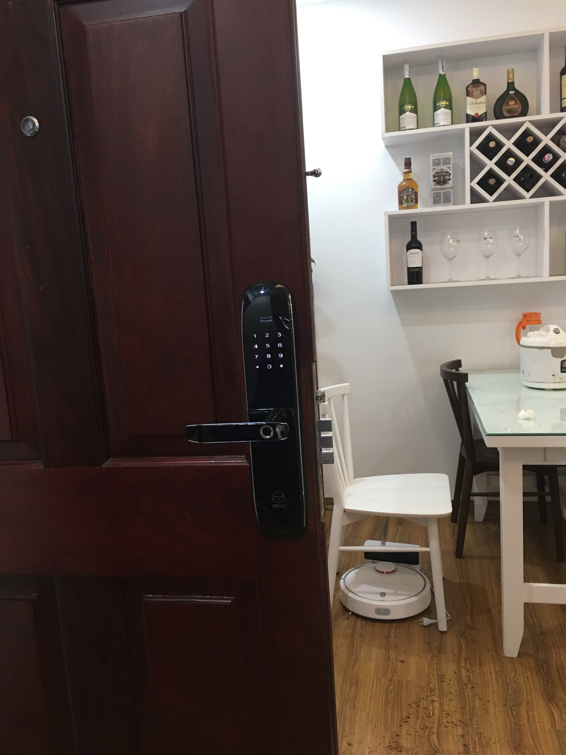 Lắp đặt khóa cửa SELLO A5 tại chung cư Udic Riverside - Vĩnh Tuy