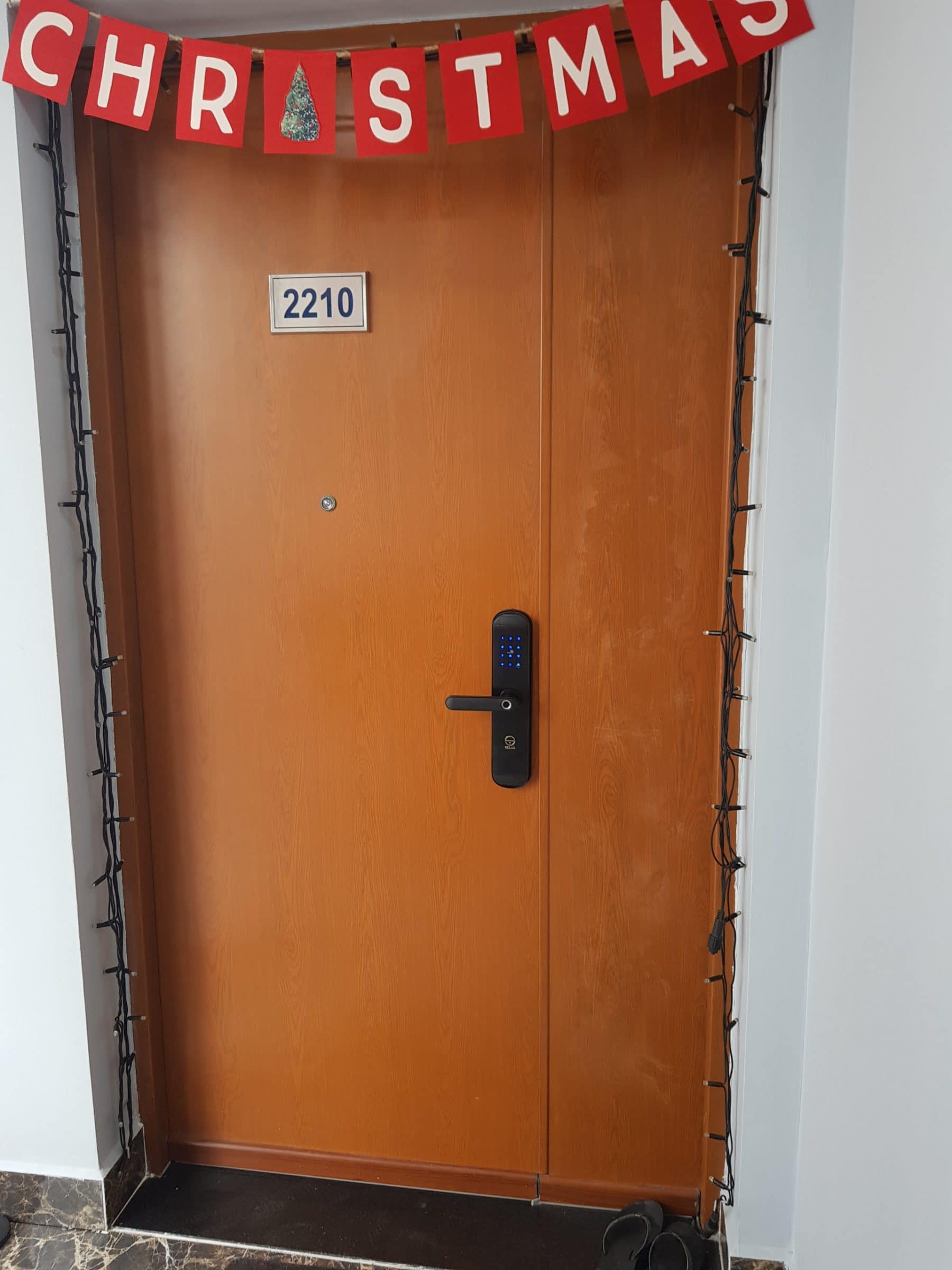 Lắp đặt khóa SELLO U2 Black tại toà HUD 3 - 60 Nguyễn Đức Cảnh