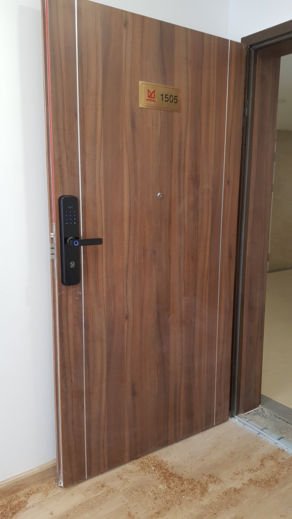 Lắp đặt khóa SELLO B2 Black tại Chung cư Imperial - 360 Giải Phóng