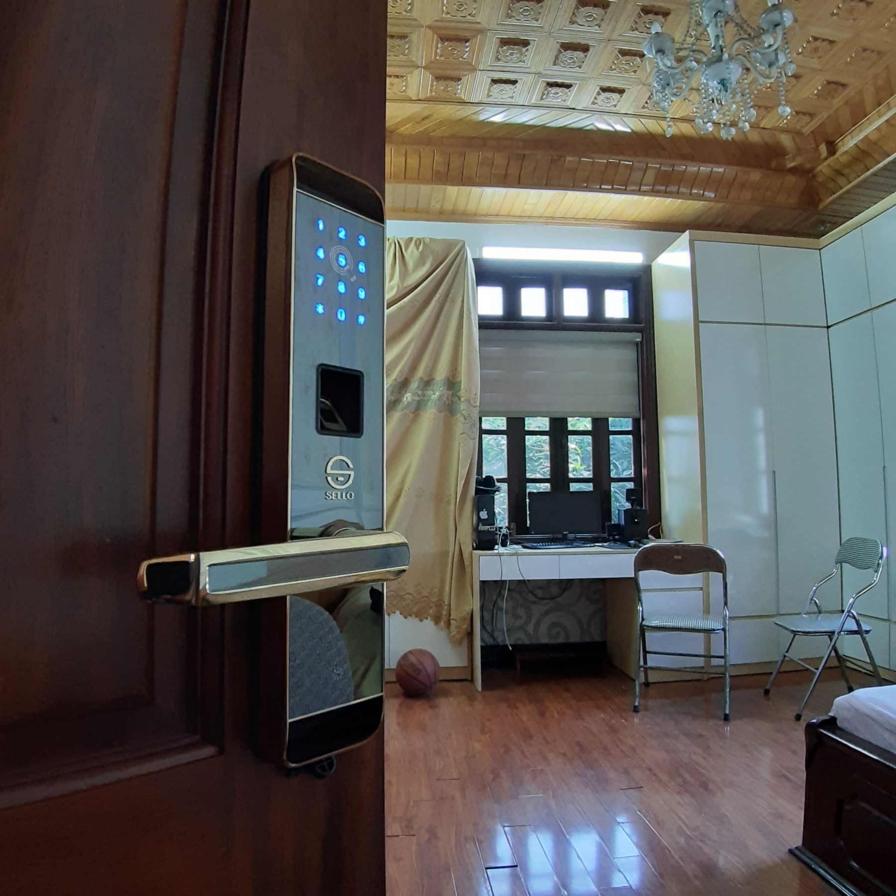 Lắp đặt khóa SELLO I6 tại chung cư 885 - Tam trinh, Hoàng Mai