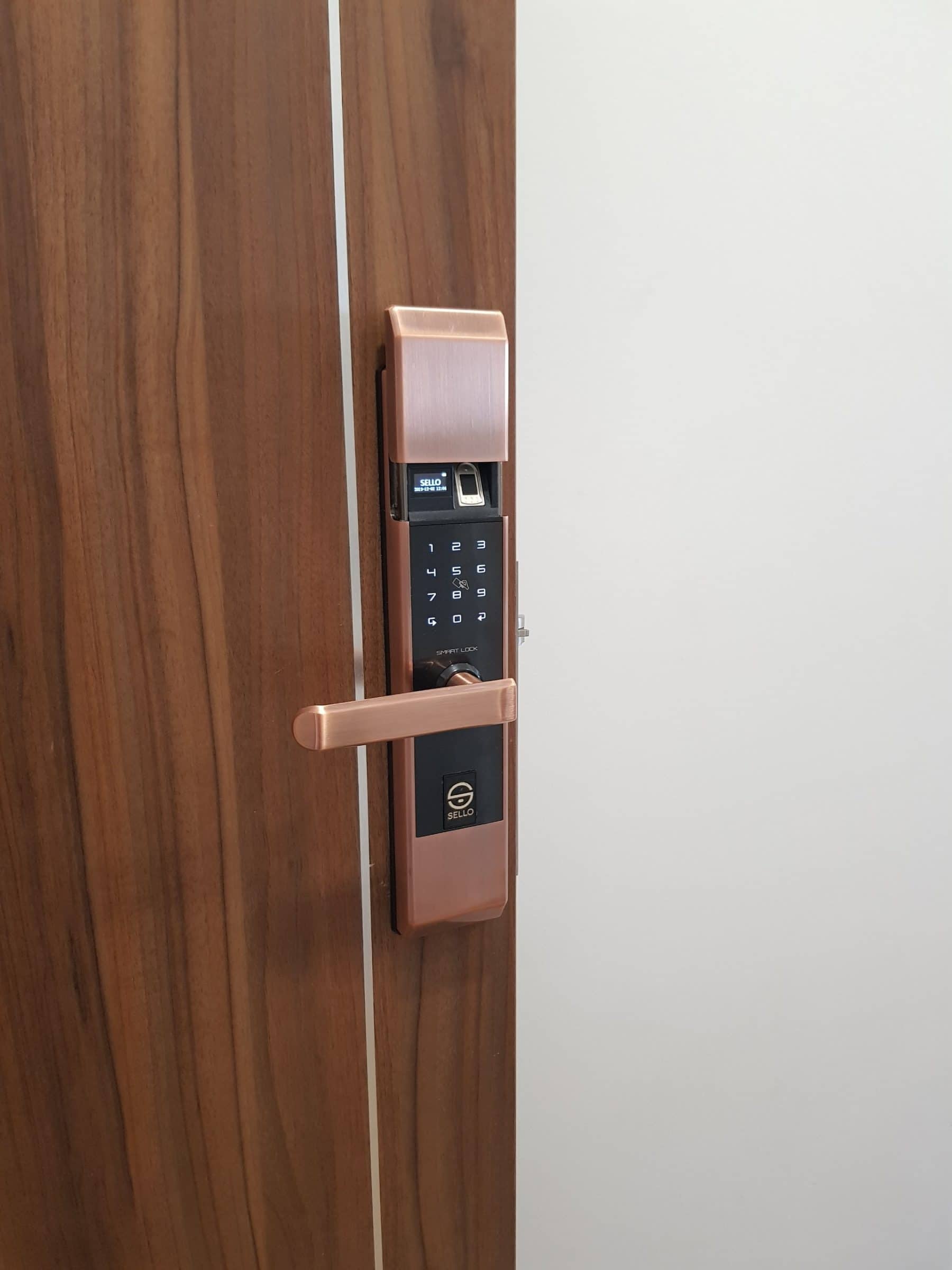 Lắp khóa SELLO B101 tại chung cư @Home - Yên Sở - Hoàng Mai