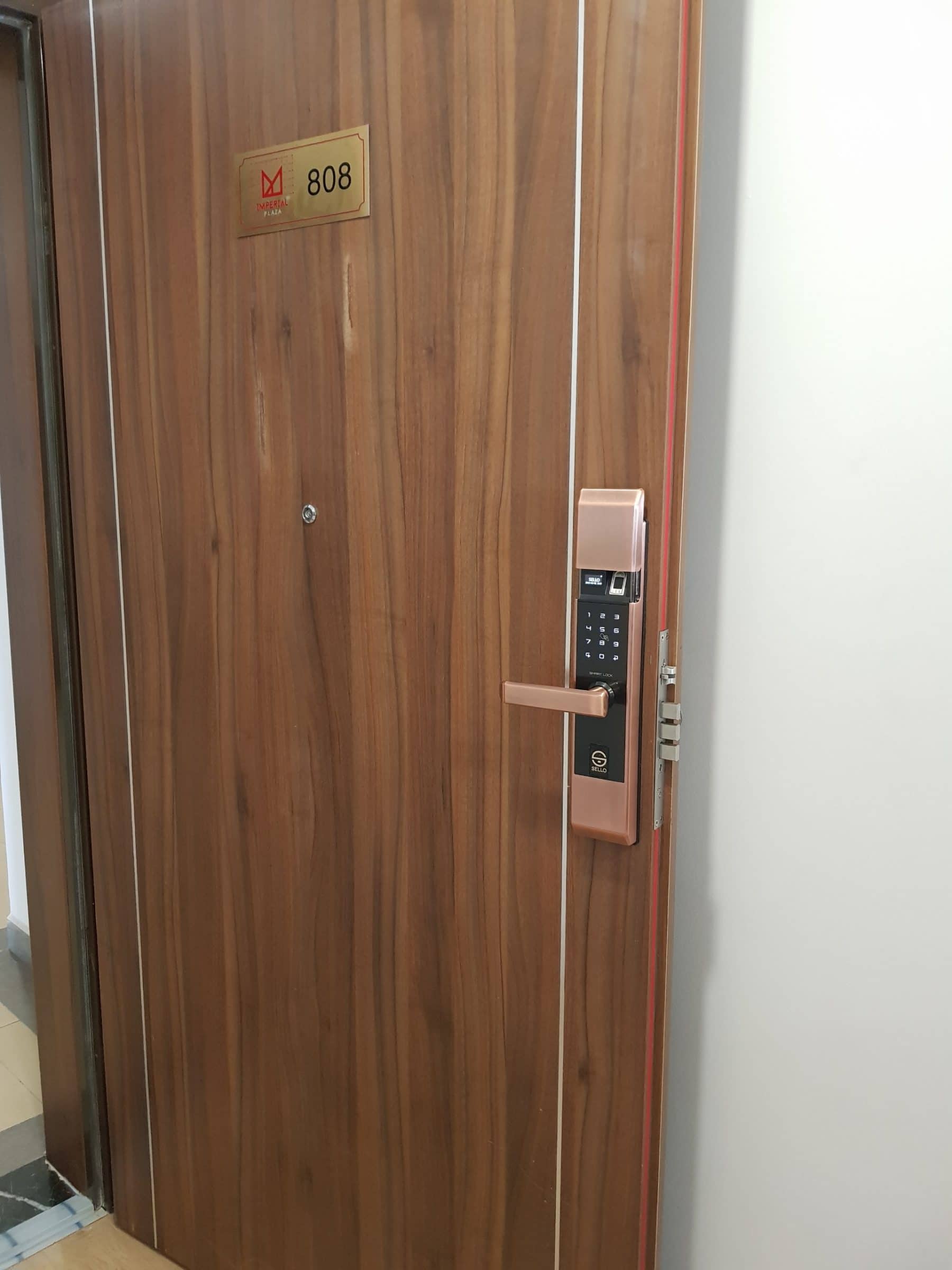 Lắp khóa SELLO B101 tại chung cư @Home - Yên Sở - Hoàng Mai