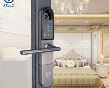 Khóa cửa nhôm Xingfa | Các mẫu khóa vân tay cửa nhôm Xingfa