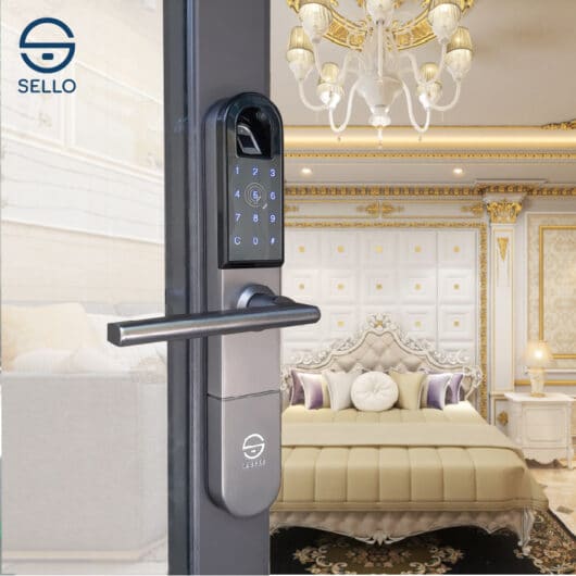 Khóa cửa nhôm Xingfa | Các mẫu khóa vân tay cửa nhôm Xingfa