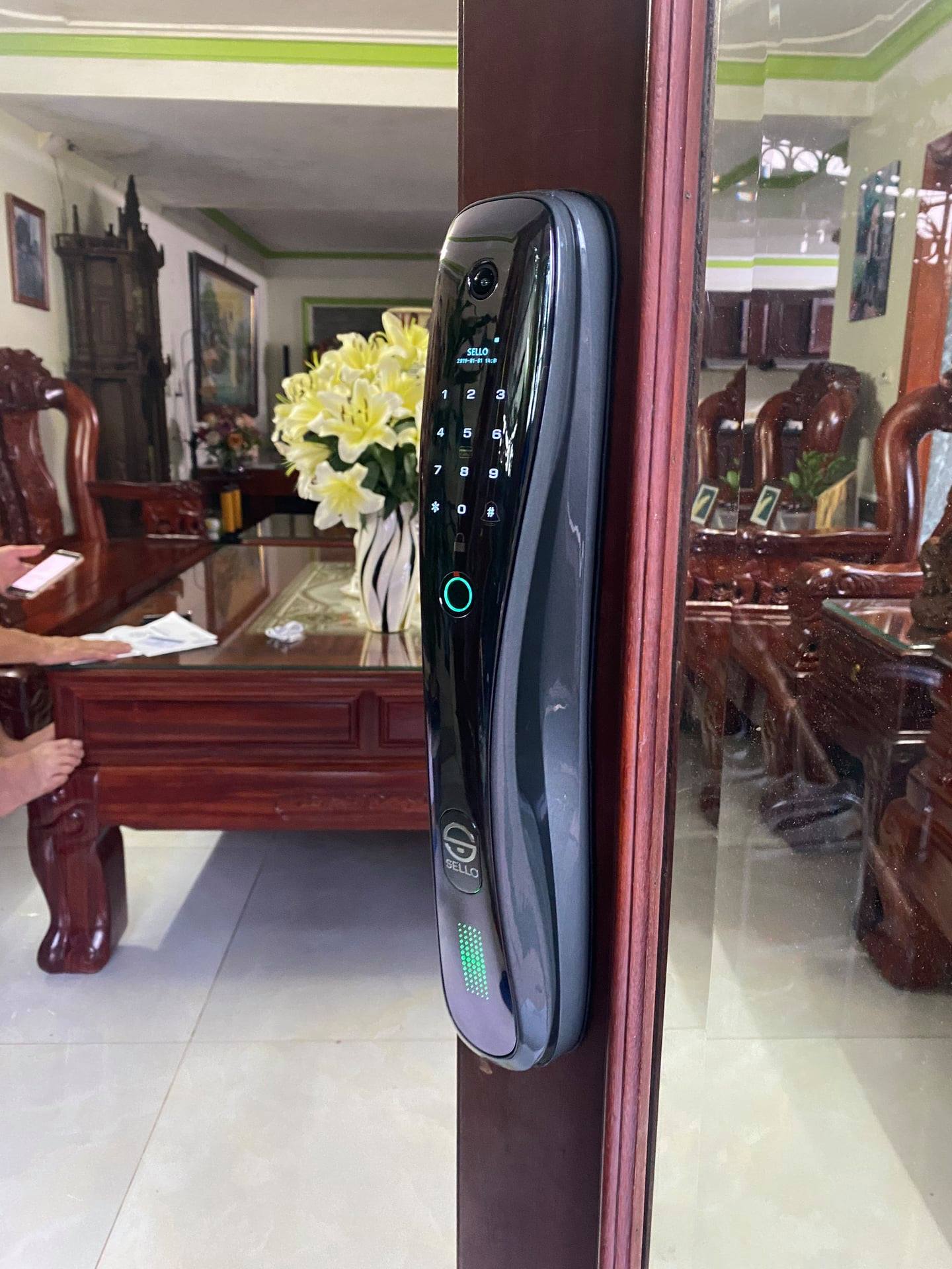 khóa cửa thông minh có camera SELLO A9 Camera