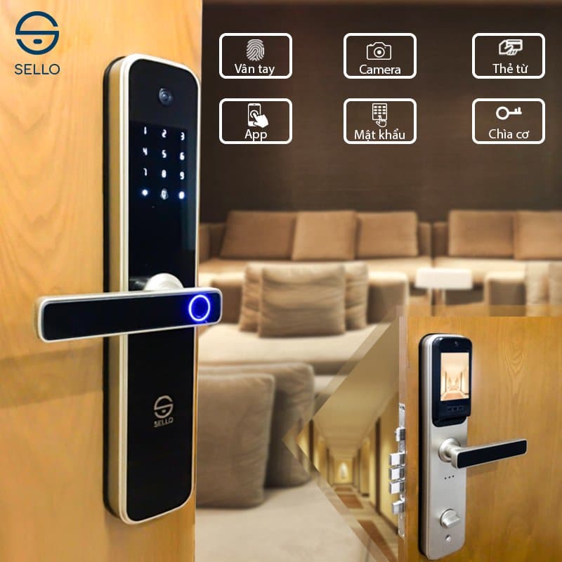 Khoá cửa SELLO B2C Camera