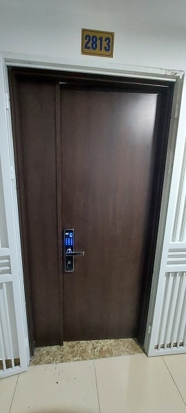 Lắp đặt khóa B3 cho chị Thuý tại HH1 90 Nguyễn Tuân Hà Nội