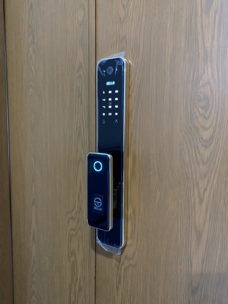 Lắp đặt khóa SELLO S3 tại Văn quán hà đông